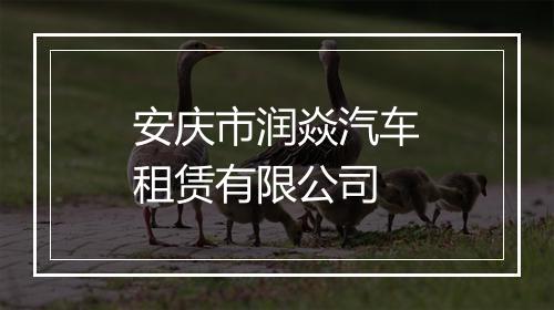 安庆市润焱汽车租赁有限公司