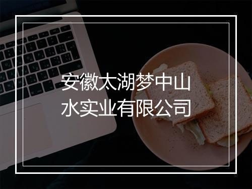 安徽太湖梦中山水实业有限公司