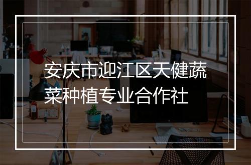 安庆市迎江区天健蔬菜种植专业合作社