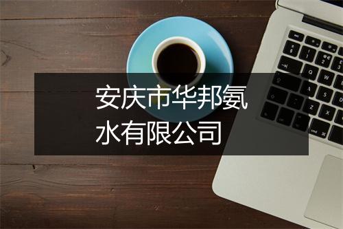 安庆市华邦氨水有限公司