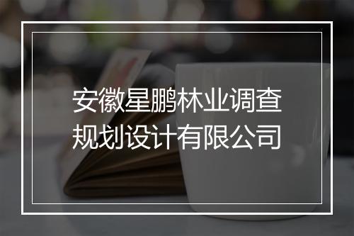 安徽星鹏林业调查规划设计有限公司