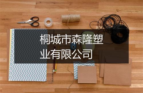 桐城市森隆塑业有限公司