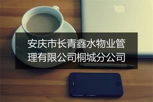 安庆市长青鑫水物业管理有限公司桐城分公司