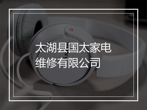 太湖县国太家电维修有限公司