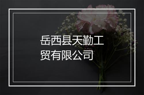 岳西县天勤工贸有限公司