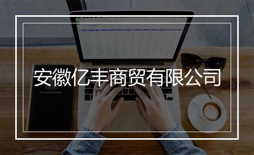 安徽亿丰商贸有限公司