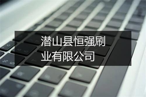 潜山县恒强刷业有限公司