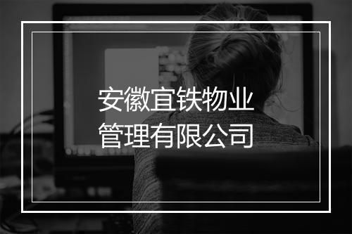 安徽宜铁物业管理有限公司