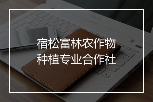 宿松富林农作物种植专业合作社