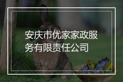 安庆市优家家政服务有限责任公司