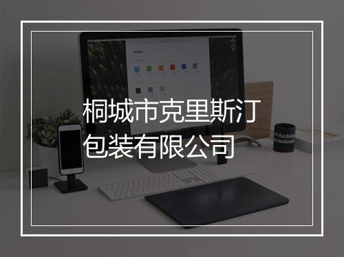 桐城市克里斯汀包装有限公司
