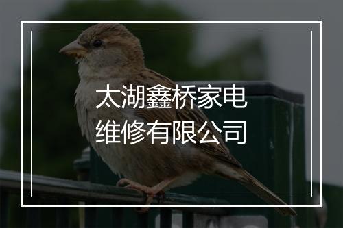 太湖鑫桥家电维修有限公司