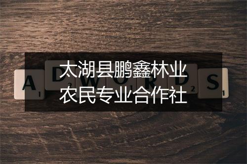 太湖县鹏鑫林业农民专业合作社