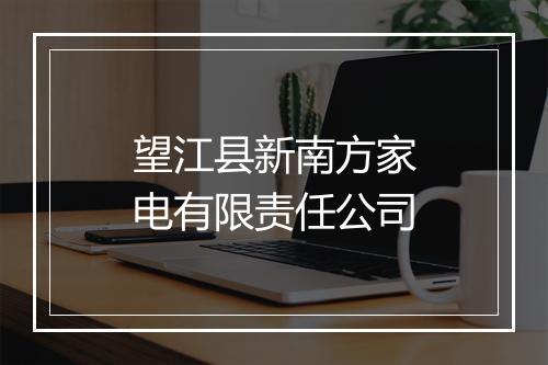 望江县新南方家电有限责任公司