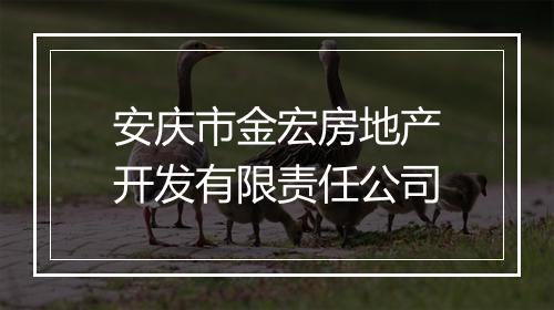 安庆市金宏房地产开发有限责任公司