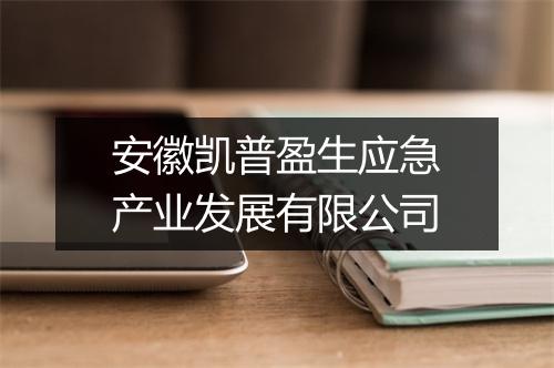安徽凯普盈生应急产业发展有限公司
