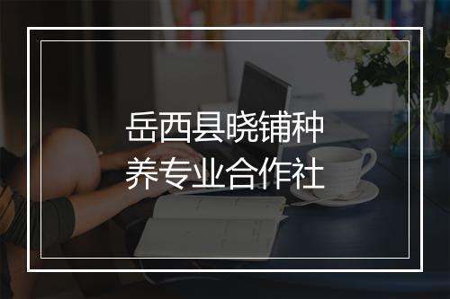 岳西县晓铺种养专业合作社