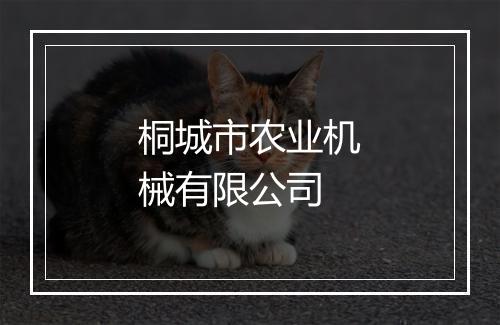 桐城市农业机械有限公司