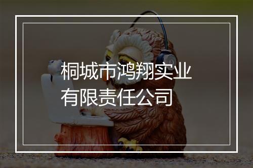 桐城市鸿翔实业有限责任公司