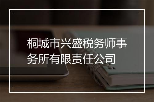 桐城市兴盛税务师事务所有限责任公司