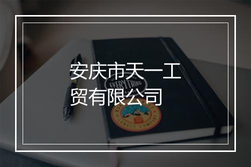 安庆市天一工贸有限公司
