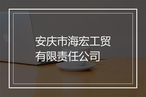 安庆市海宏工贸有限责任公司
