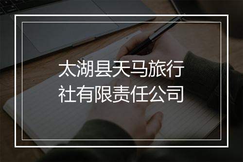 太湖县天马旅行社有限责任公司