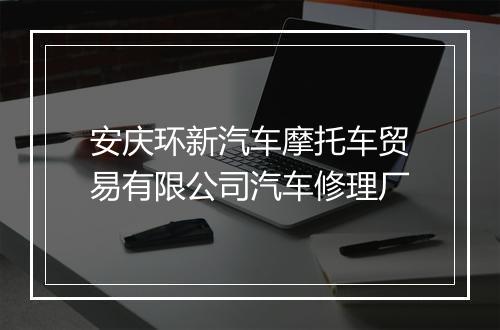 安庆环新汽车摩托车贸易有限公司汽车修理厂