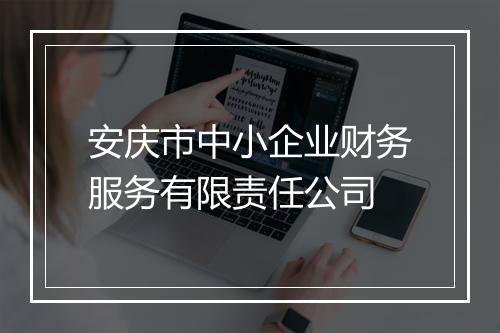 安庆市中小企业财务服务有限责任公司
