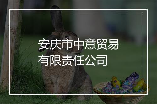 安庆市中意贸易有限责任公司
