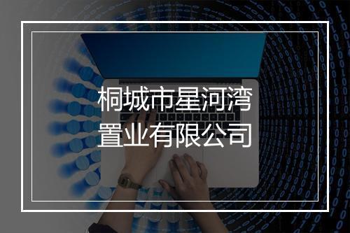 桐城市星河湾置业有限公司