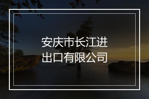 安庆市长江进出口有限公司