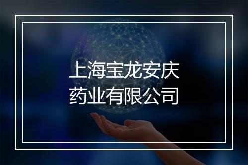 上海宝龙安庆药业有限公司