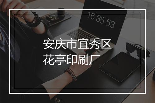 安庆市宜秀区花亭印刷厂