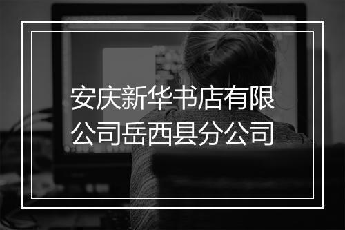 安庆新华书店有限公司岳西县分公司