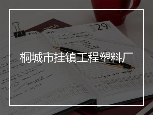 桐城市挂镇工程塑料厂