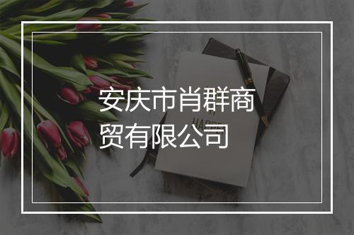 安庆市肖群商贸有限公司