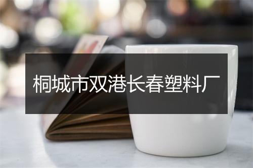 桐城市双港长春塑料厂
