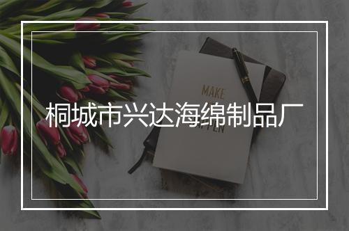 桐城市兴达海绵制品厂