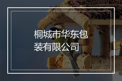 桐城市华东包装有限公司