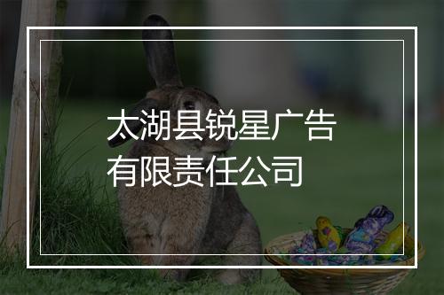 太湖县锐星广告有限责任公司