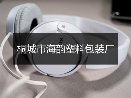 桐城市海韵塑料包装厂