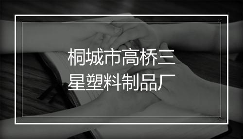 桐城市高桥三星塑料制品厂