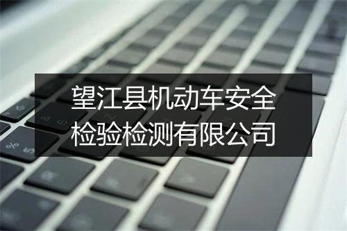 望江县机动车安全检验检测有限公司