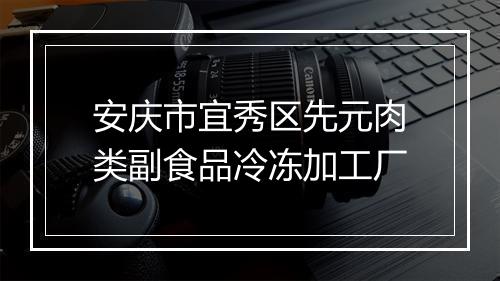 安庆市宜秀区先元肉类副食品冷冻加工厂
