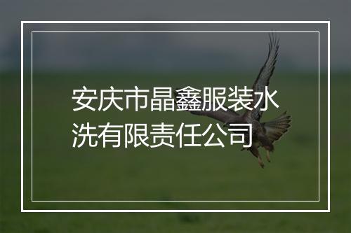 安庆市晶鑫服装水洗有限责任公司