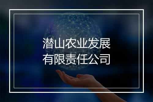 潜山农业发展有限责任公司
