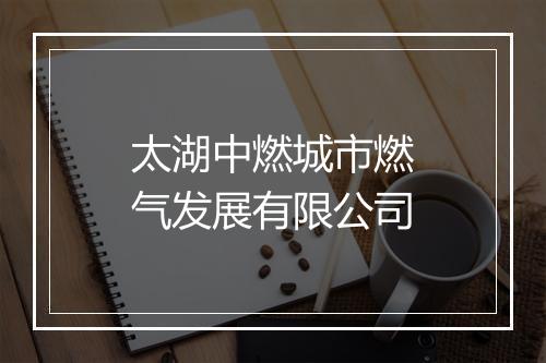 太湖中燃城市燃气发展有限公司