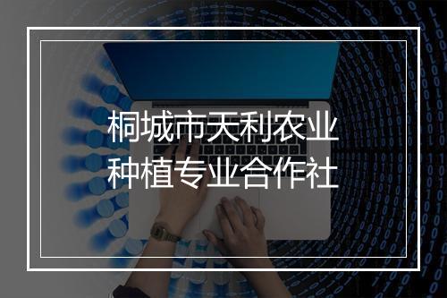 桐城市天利农业种植专业合作社