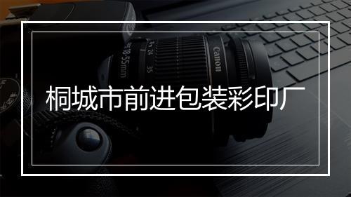桐城市前进包装彩印厂